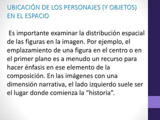 Elementos plásticos de la imagen- PERCEPCIÓN VISUAL