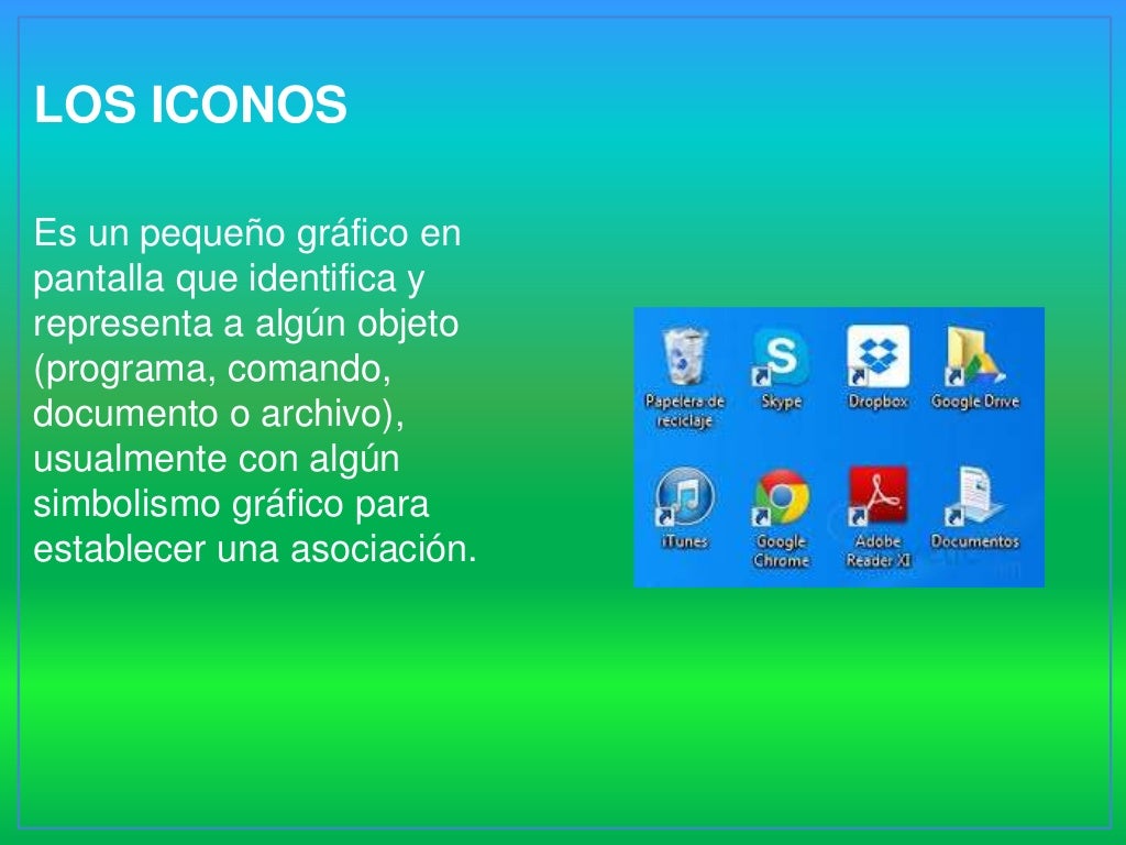 Elementos principales del sistema operativo de windows