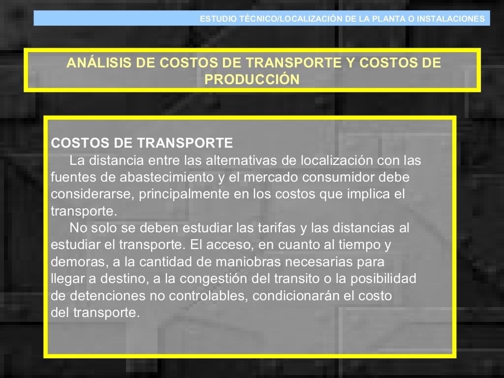 Elementos que conforman el estudio de prefactibilidad y factibilidad