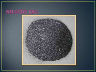 Elementos secundarios oligoelementos