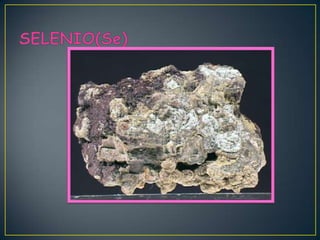 Elementos secundarios oligoelementos