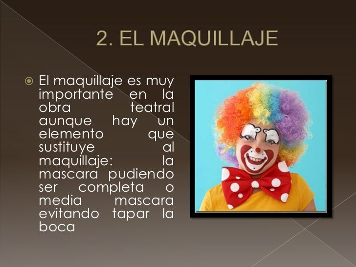 Elementos tecnicos de produccion teatral