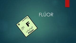 FLÚOR
 