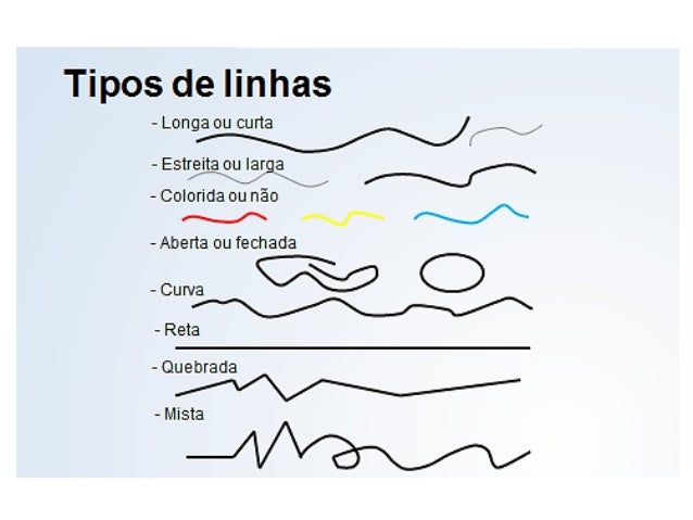 Esses elementos da linguagem visual também podem expressar
sentimentos e sensações.
Linhas horizontais e verticais são est...
