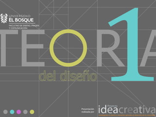 TE R A
                   ideacreativa
                               Proyecto
   Presentación
   realizada por
                   investigación en diseño y educación aplicados al desarrollo de la creatividad
 
