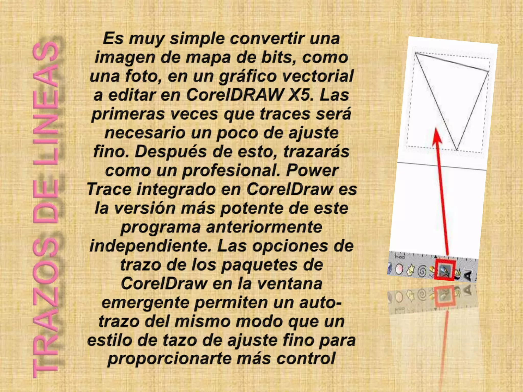 Elementos y comandos de corel draw