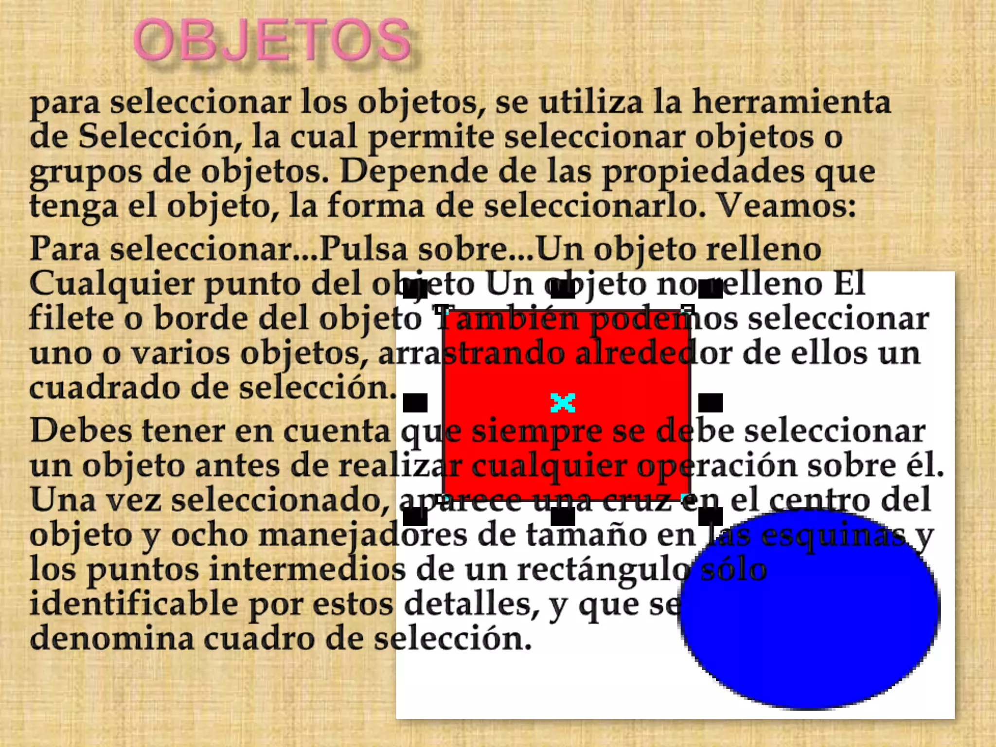 Elementos y comandos de corel draw