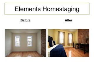 Elements HomestagingBeforeAfterElements Homestaging