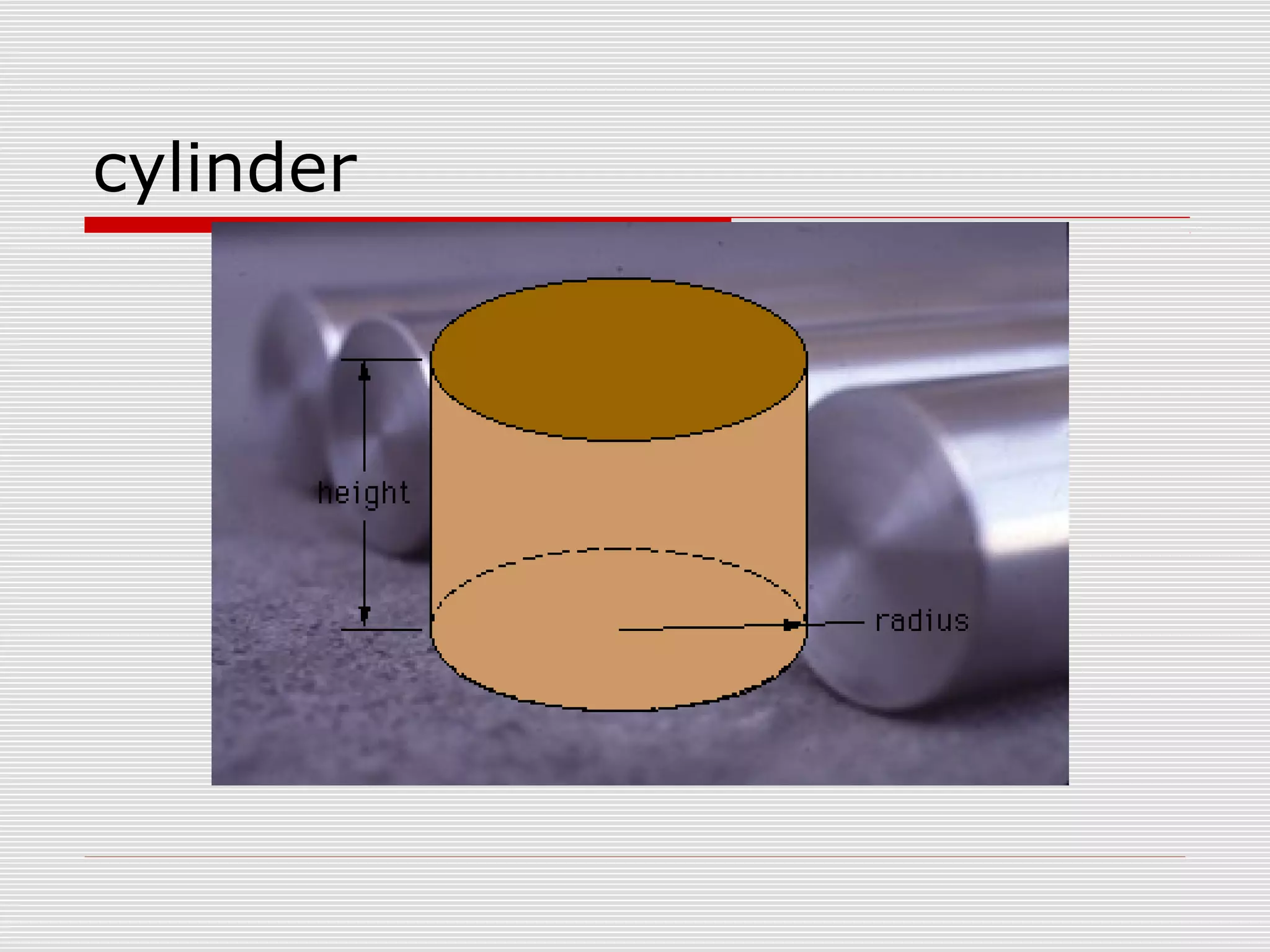 cylinder
 