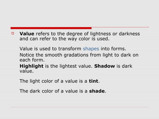 Elements of design power point | PPT