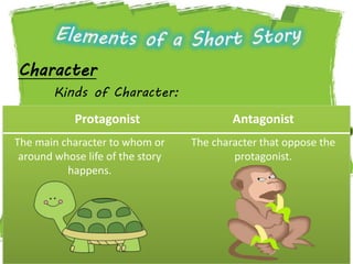 3 Basic elements of a short story | PPTX
