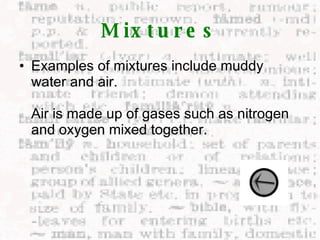 Mixtures ,[object Object]