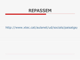 Elements del paisatge de costa