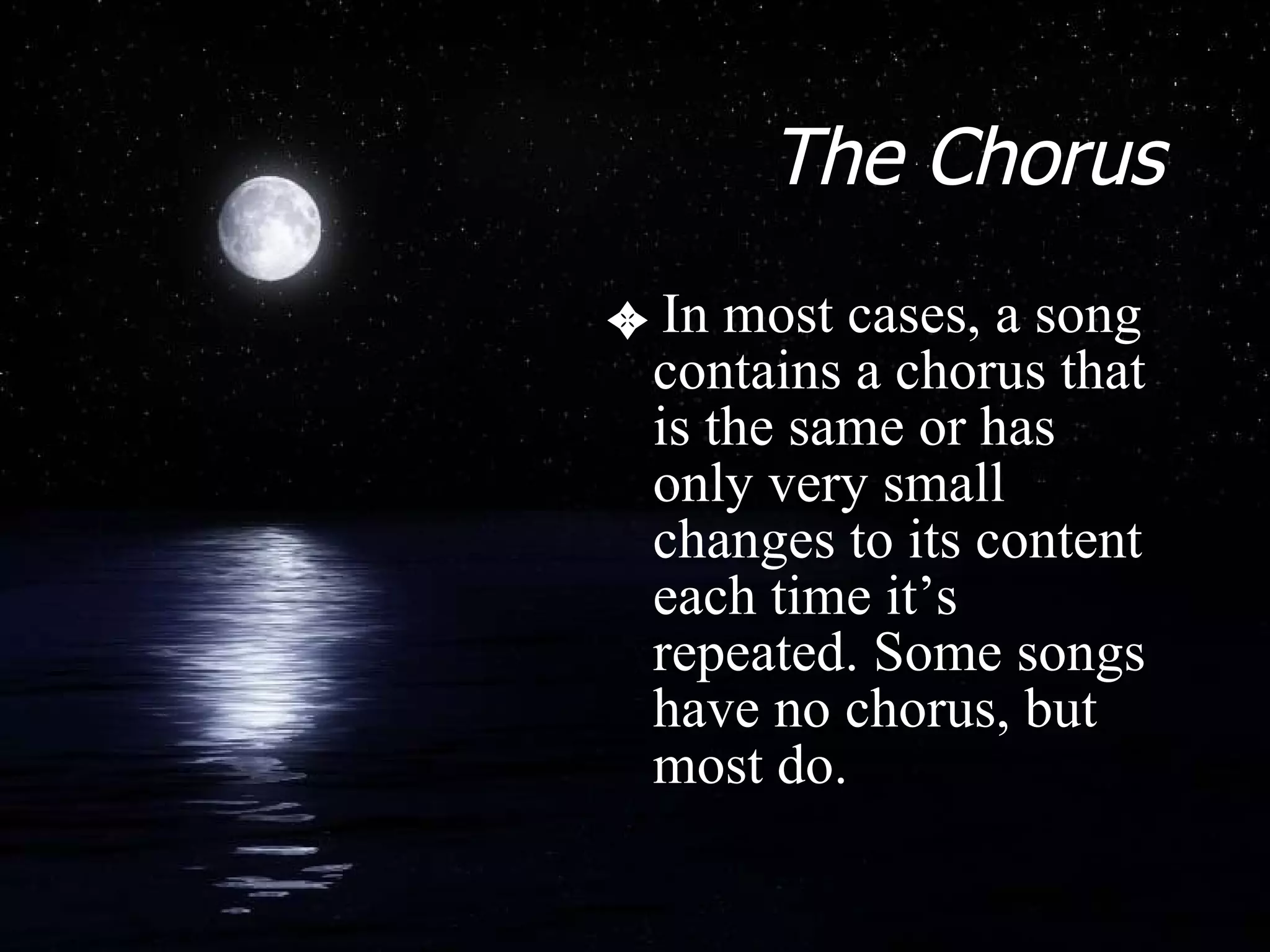 Elements Of A Song Ppt Free Download