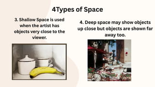 Shallow Space Example Drawing ELEMENTS-OF-ART in elementary grades BEEd | PDF