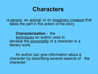 Elements Of Fiction | PPT
