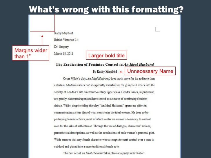 elements of persuasion and mla formatting mla format for name