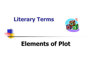 Elements of Plot- Collection 2 Vocabulary | PPT