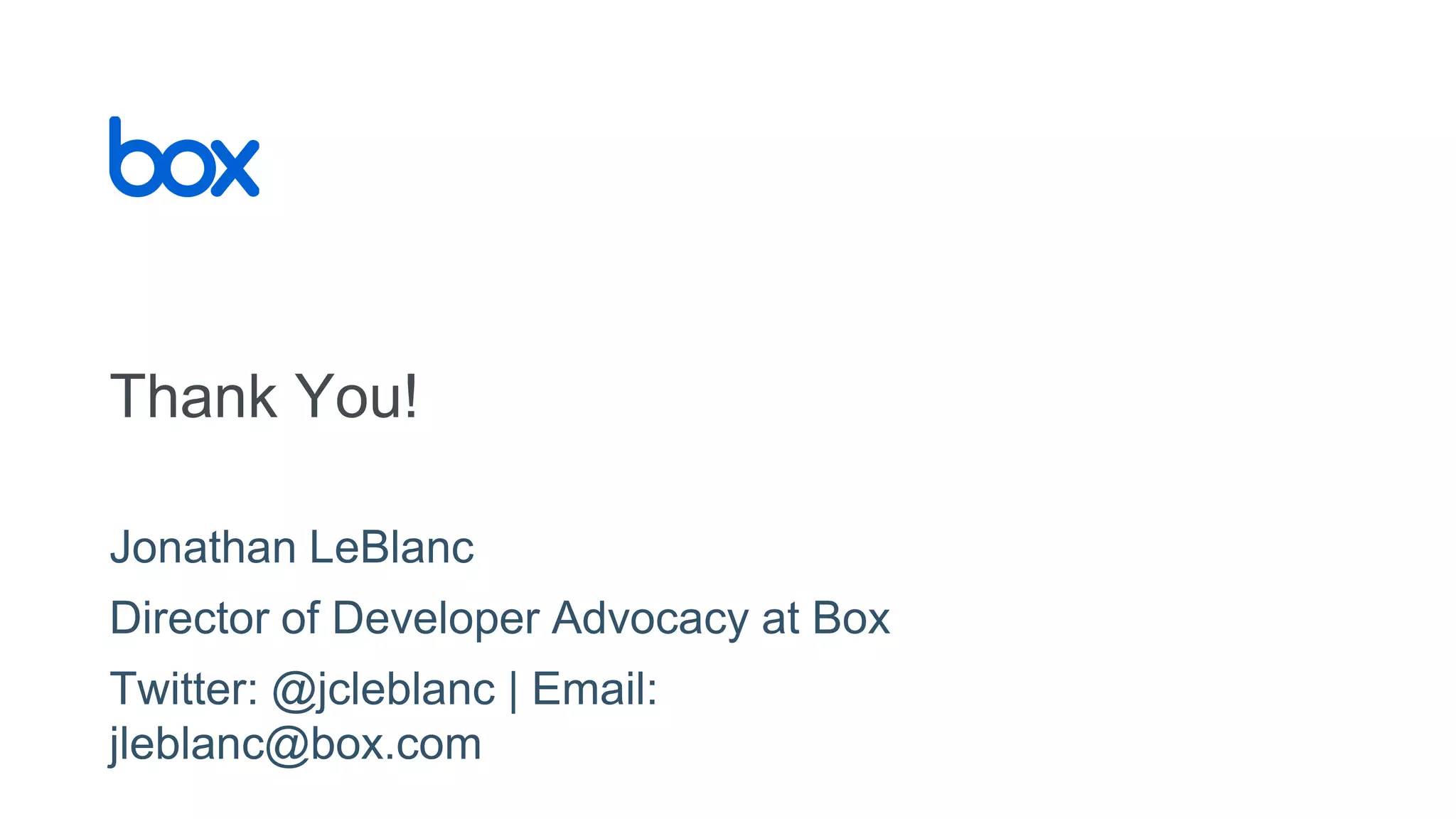 Understanding Box UI Elements