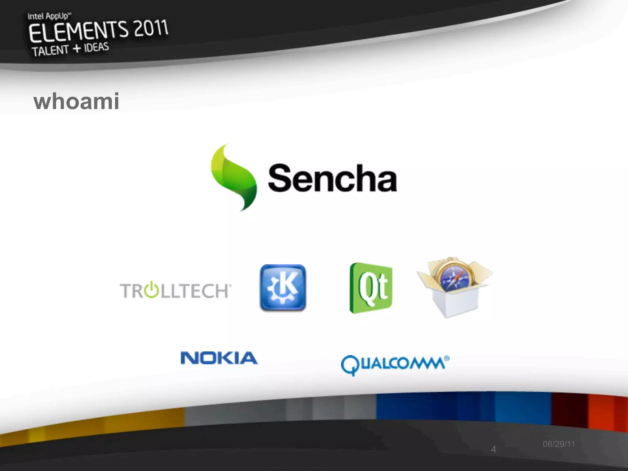 whoami




             08/29/11
         4
 