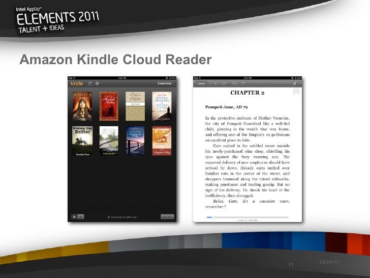 Amazon Kindle Cloud Reader 08/29/11