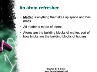 Elements and Atoms.ppt