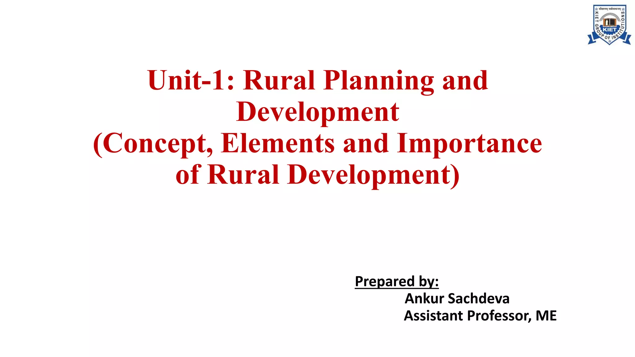 Elements and Challenges of Rural Development.pdf