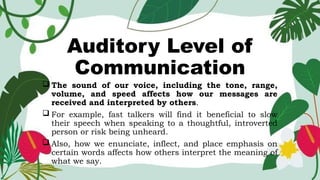 ELEMENTS AND LEVELS OF COMMUNICATION.pptx