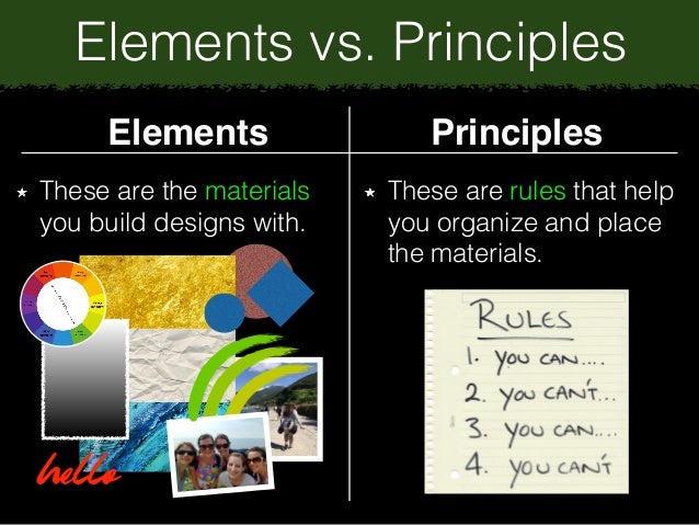 elements and principles of design