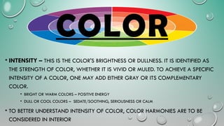 Elements and Principles of Art for first year college | PPTX
