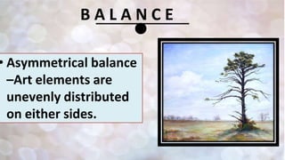 Balanced Pattern elements and principles of arts- maam-DIAN.pptx