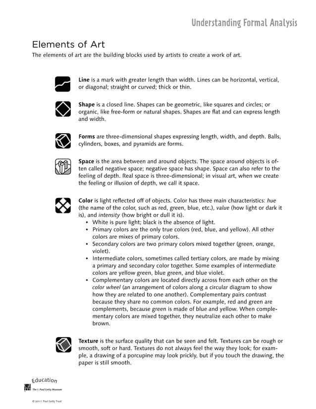 Elements art PDF
