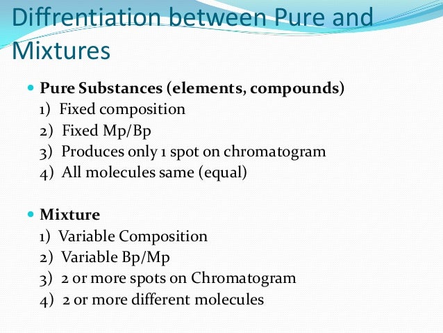 Elements Compounds And Mixtures