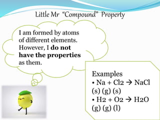 Elements,compounds and mixtures | PPTX