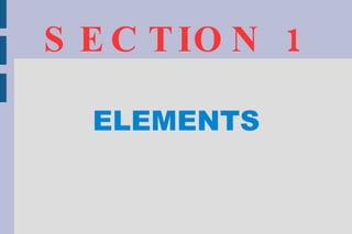 Elements,Compounds,Mixtures | ODP