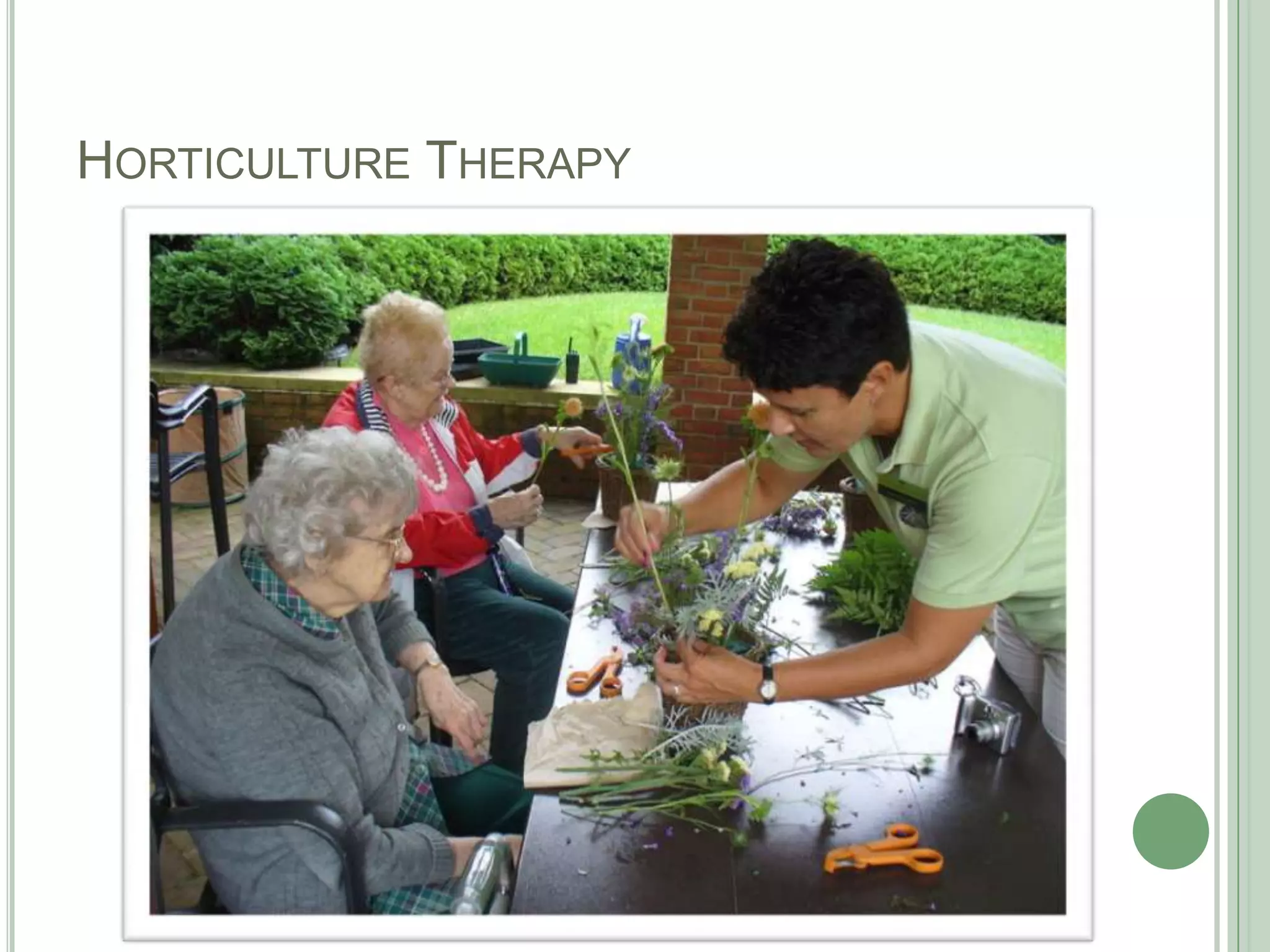Horticulture Therapy