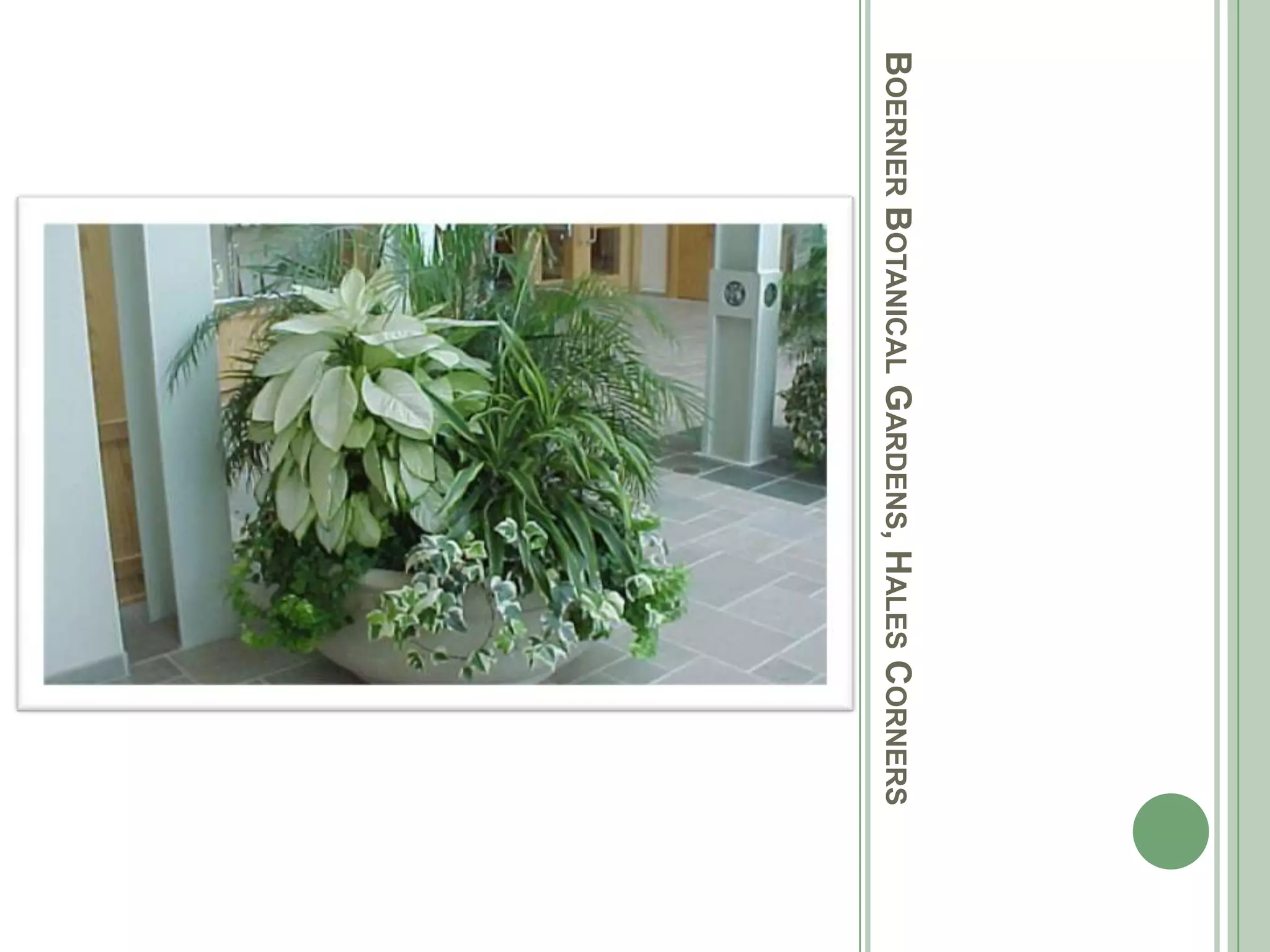 Boerner Botanical Gardens, Hales Corners