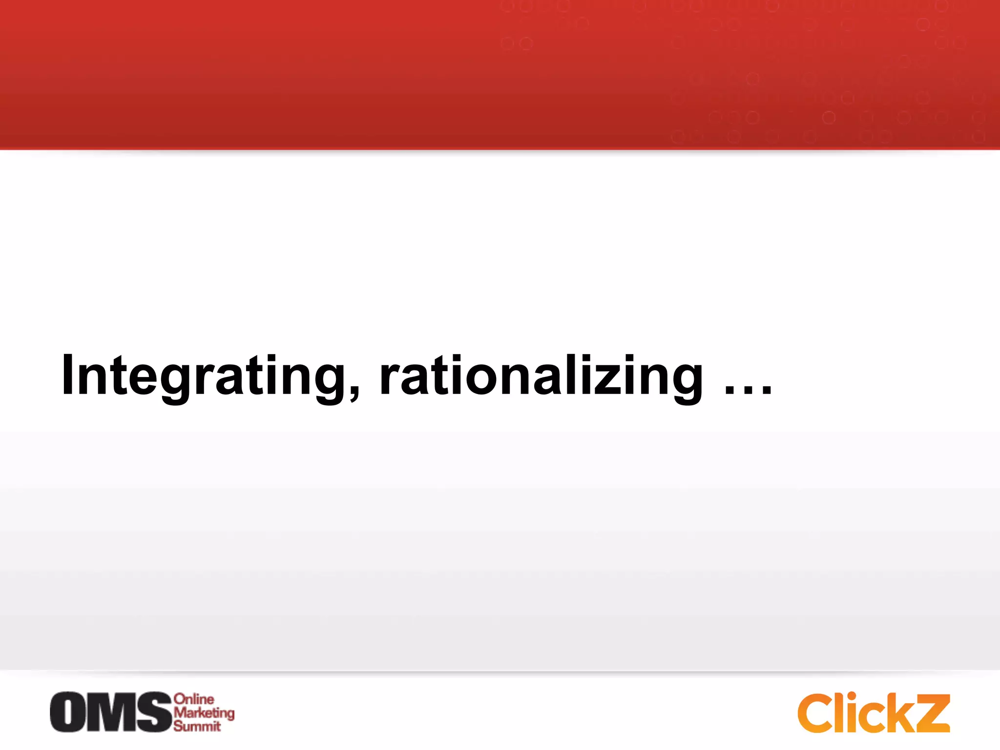 Integrating, rationalizing …
 