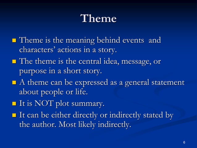 Elements of a one act play.ppt