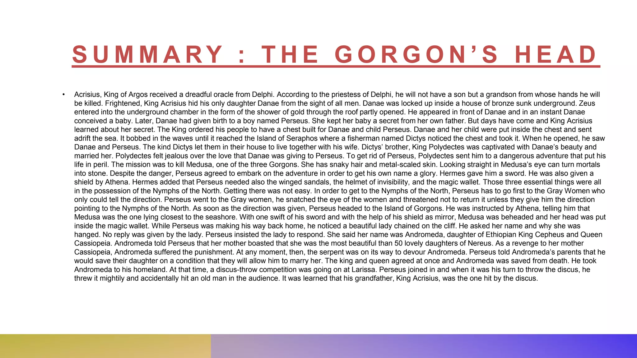 Elements of a Prose | PPTX