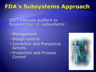 Elements of a Quality System for Medical Devices | PPTX