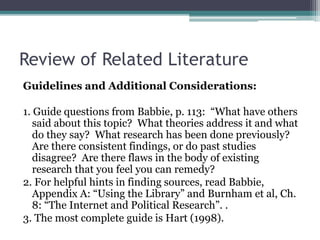 Elements of a Research Paper by Glenn Rivera | PPTX
