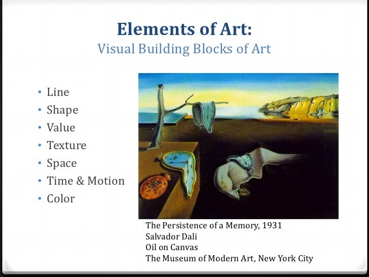 Elements of art