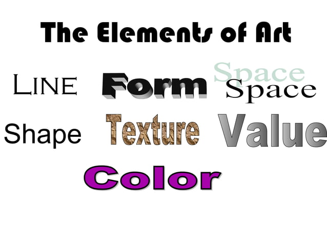 Elements of art