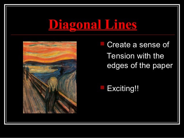 The Definition Of Line In Art : Elements of art line