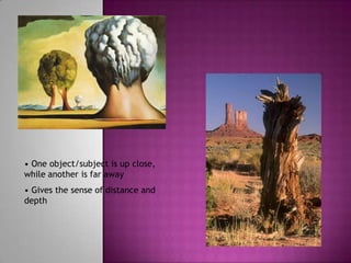 Distance As Visual Element Elements of Art for photography | PPTX