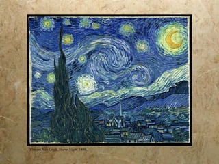 Vincent Van Gogh.  Starry Night . 1889. 