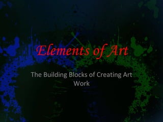 Elements of art and principles... edst 6304