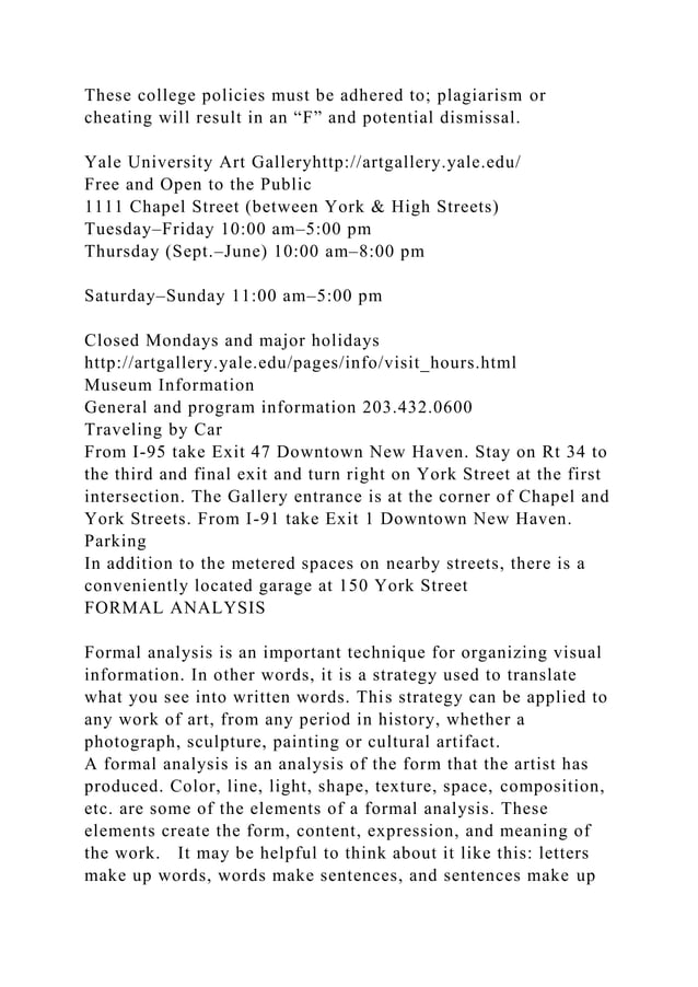 Elements of Art Form Line Shape Color Texture Space ValueForm.docx | 3 ...