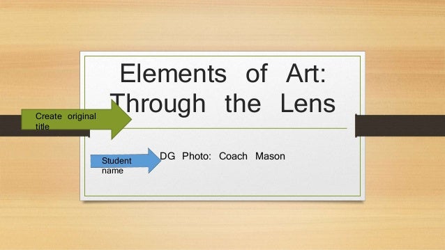 Elements of art project 1